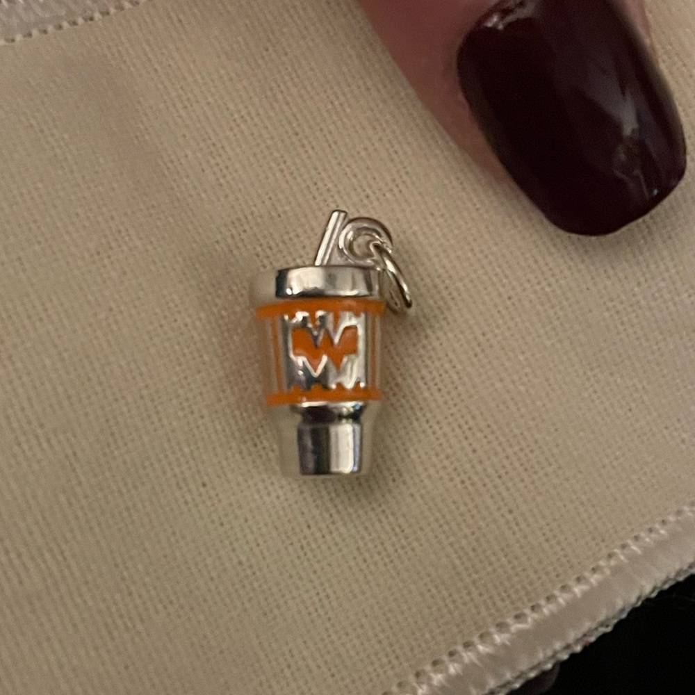 James Avery Whataburger Cup Charm